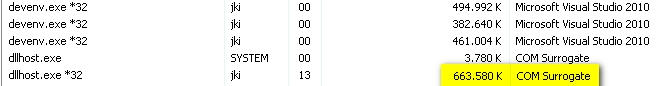 Max memory used