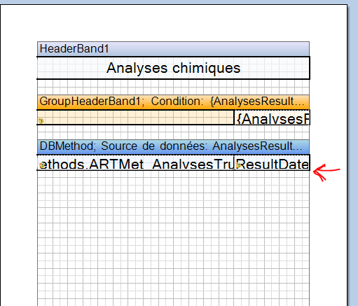 sub master1 named &quot;DBMethod&quot; the arrow point at &quot;details1&quot; sub report (heigth=0)