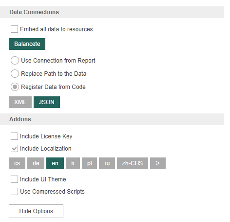 Register Data from Code: JSON | Include Localization: en