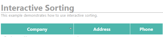 Befor sorting