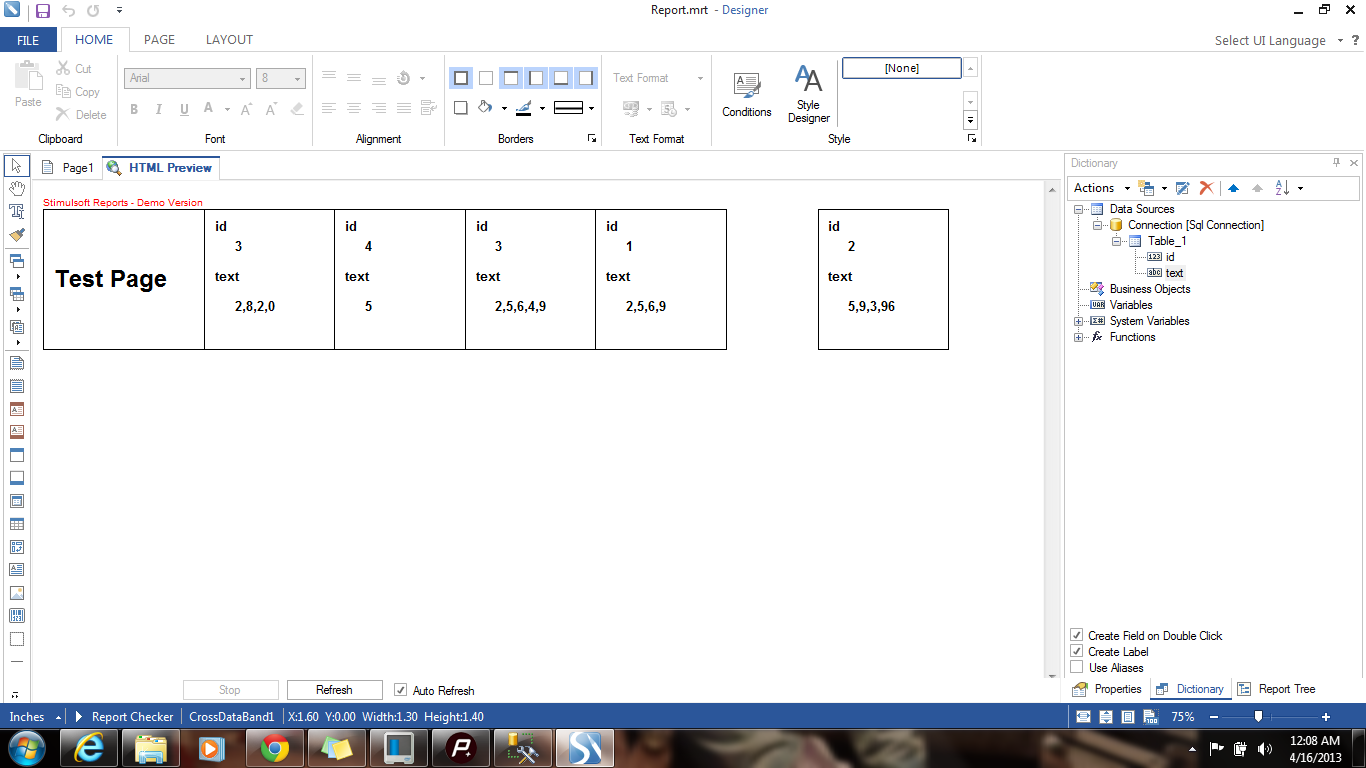 Current output