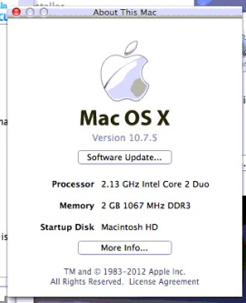 Mac os version