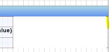 Sliver of a gap to right margin in designer