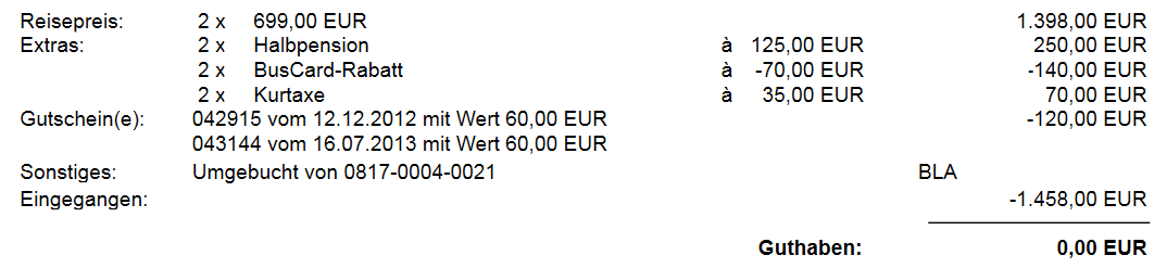 a screenhot of the rendered report the way it should be (besides &quot;BLA&quot;)