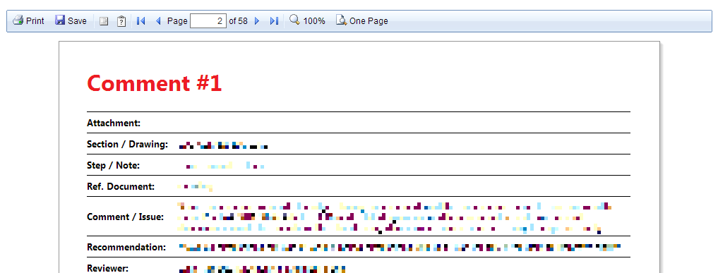 Text is wrapping when viewed through report viewer in a web page
