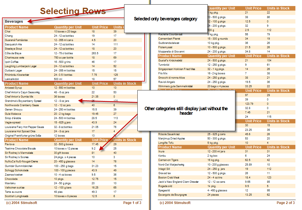 489.Selecting Rows Report.png