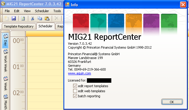 Attached file that contain the version.