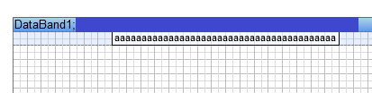Components in my report
