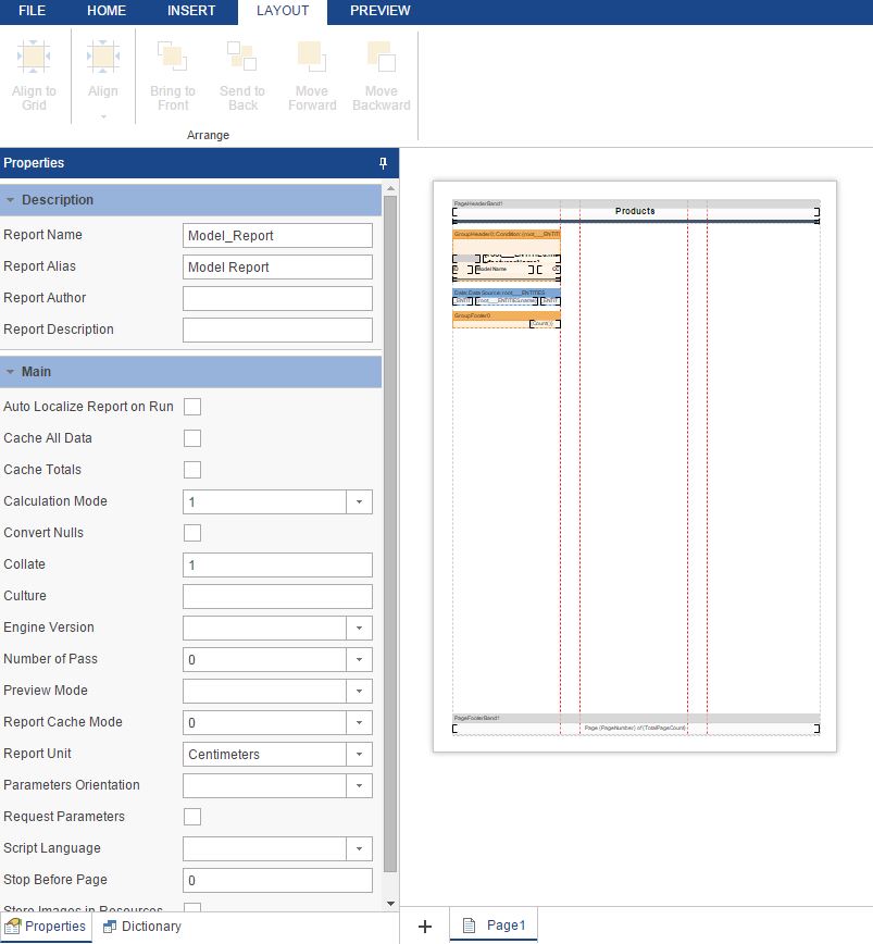This page size is A4 in layout editor